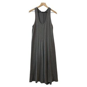 Calme by Johnny Was Gray Midi Tank Dress Size L Soft Tencel Blend‎ Flared NWT